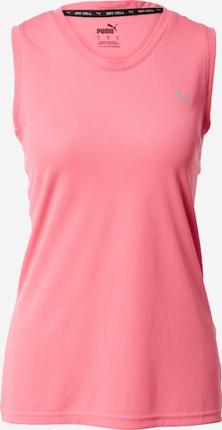 rožinė PUMA Sportiniai marškinėliai be rankovių: priekis