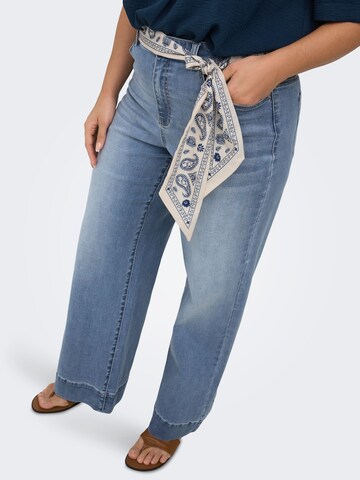 ONLY Carmakoma - Pierna ancha Vaquero 'CARWilly' en azul