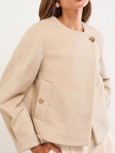 Lipsy Between-season jacket in Cream, Item view