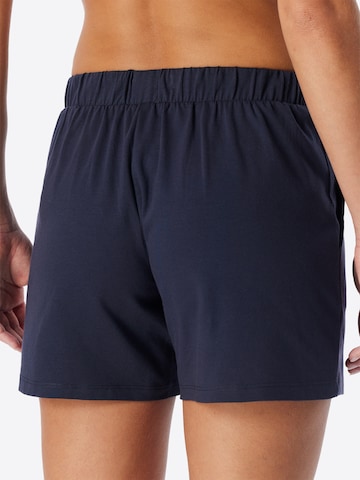 Pantalon de pyjama ' Mix Relax ' SCHIESSER en bleu