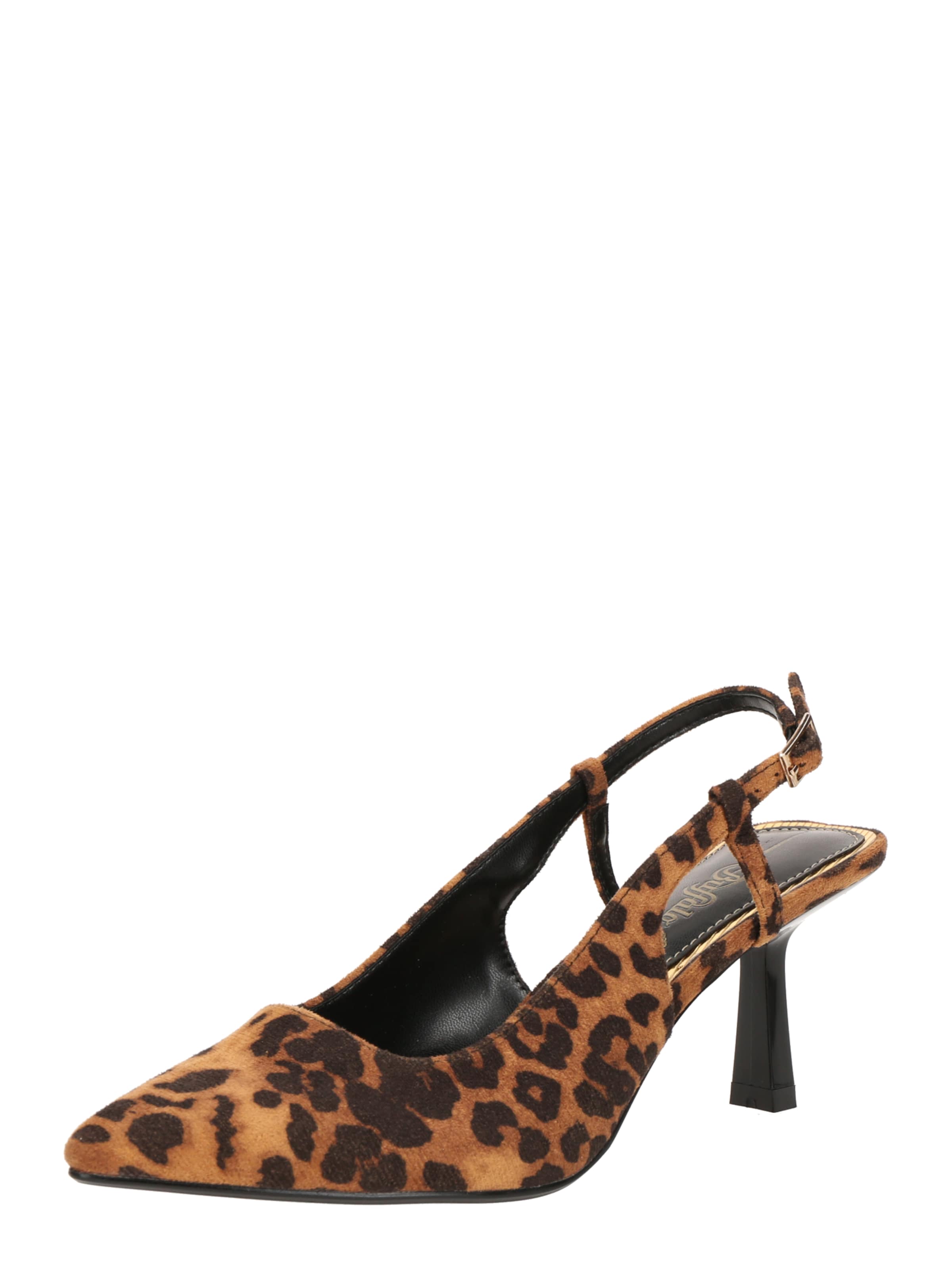 BUFFALO Γόβες slingback &#x27;Willow&#x27; σε καφέ: μπροστά