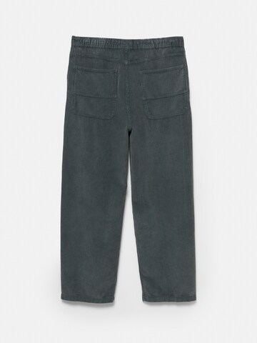 Pull&Bear Wide leg Pants in Grey