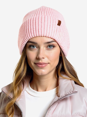Vivisence Beanie '70113 Set' in Pink