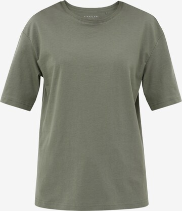 Finn Flare Shirt 'Basic' in Grün: Vorderseite