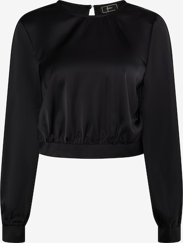 faina Blouse in Black: front