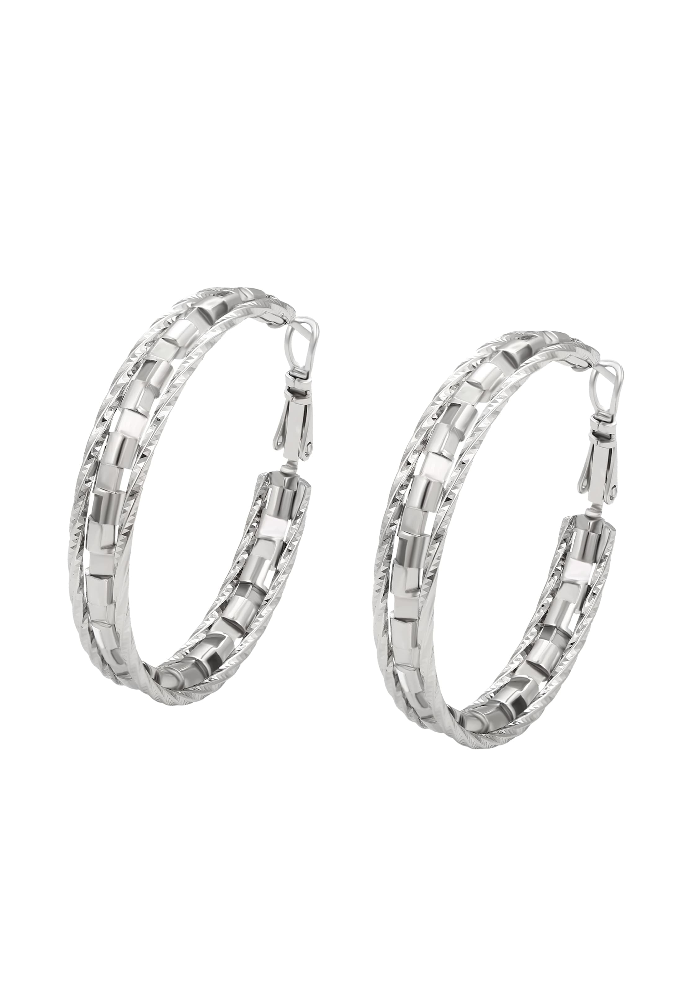 Gaya - Pendientes en plata: frente