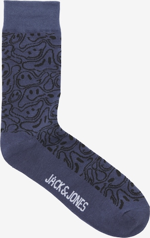 JACK & JONES Socken 'SMILEY' in Blau