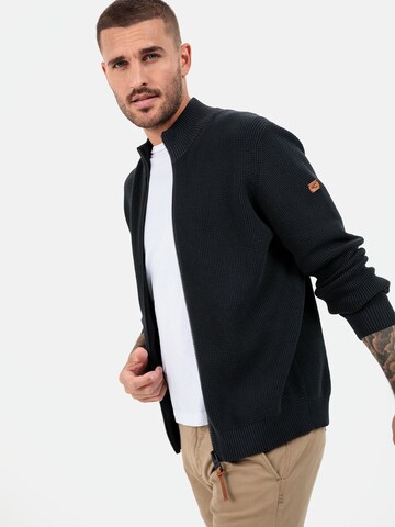 CAMEL ACTIVE Knit Cardigan in Black