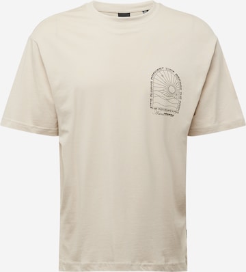 T-Shirt 'FALL' Only & Sons en beige : devant