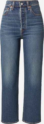 mėlyna LEVI'S ® Standartinis Džinsai 'RIBCAGE STRAIGHT': priekis