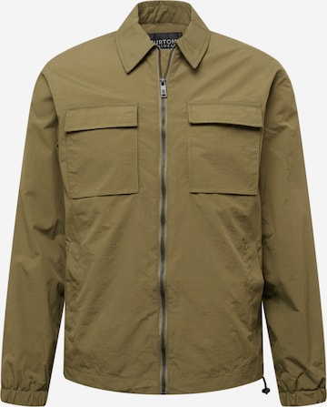 BURTON MENSWEAR LONDON Prehodna jakna | zelena barva: sprednja stran