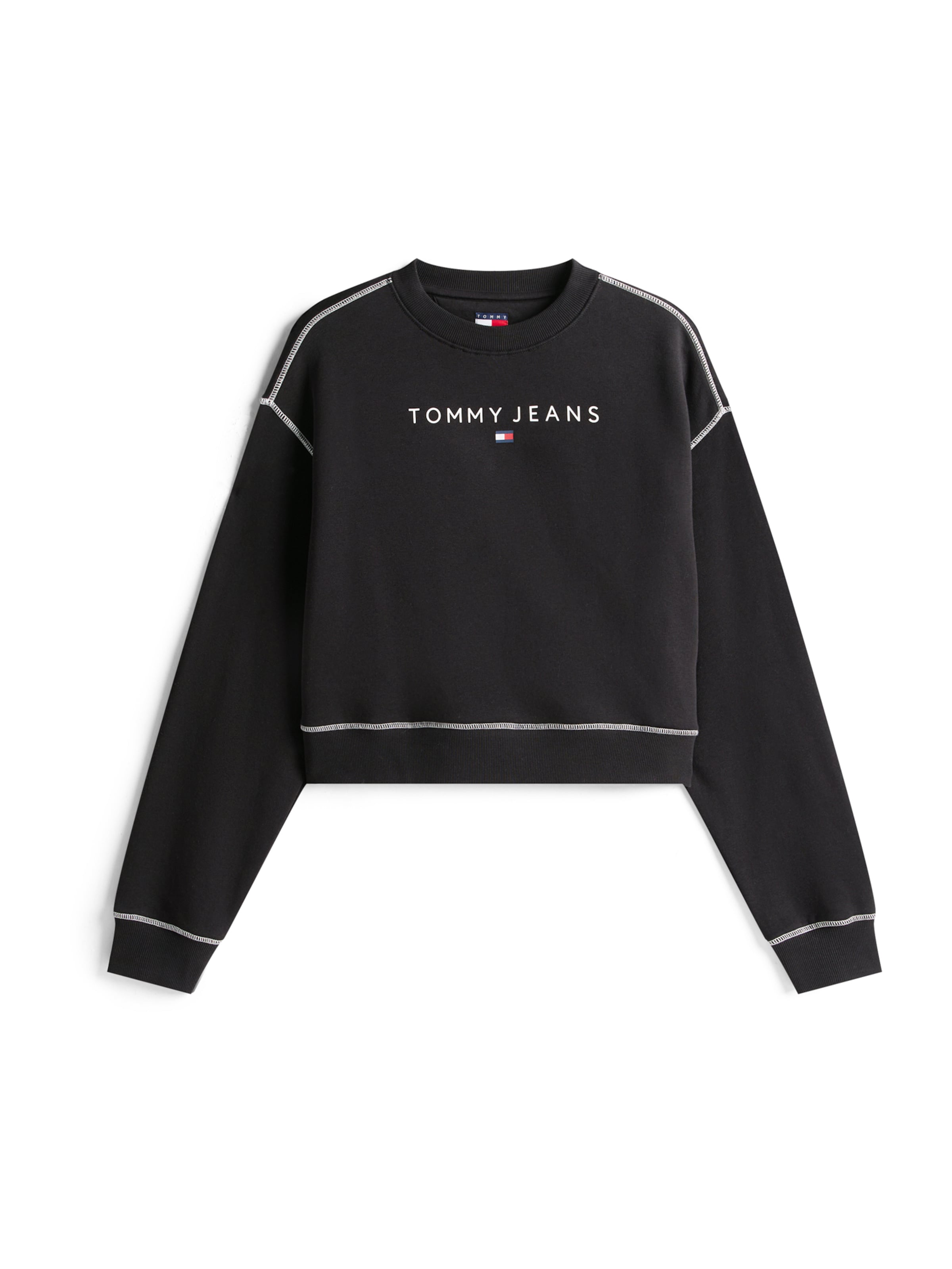Tommy Jeans Mikina - námornícka modrá / červená / čierna / biela, Produkt