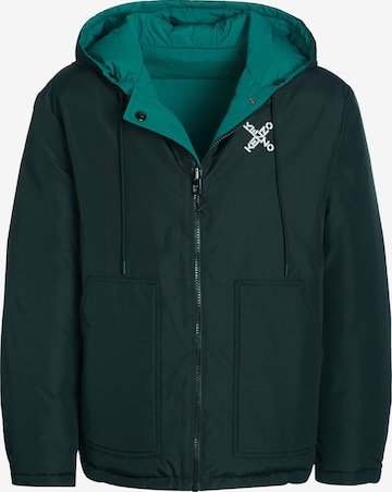 KENZOZimska jakna 'Kenzo Wendejacke Schwarz/Grün' - crna boja: prednji dio