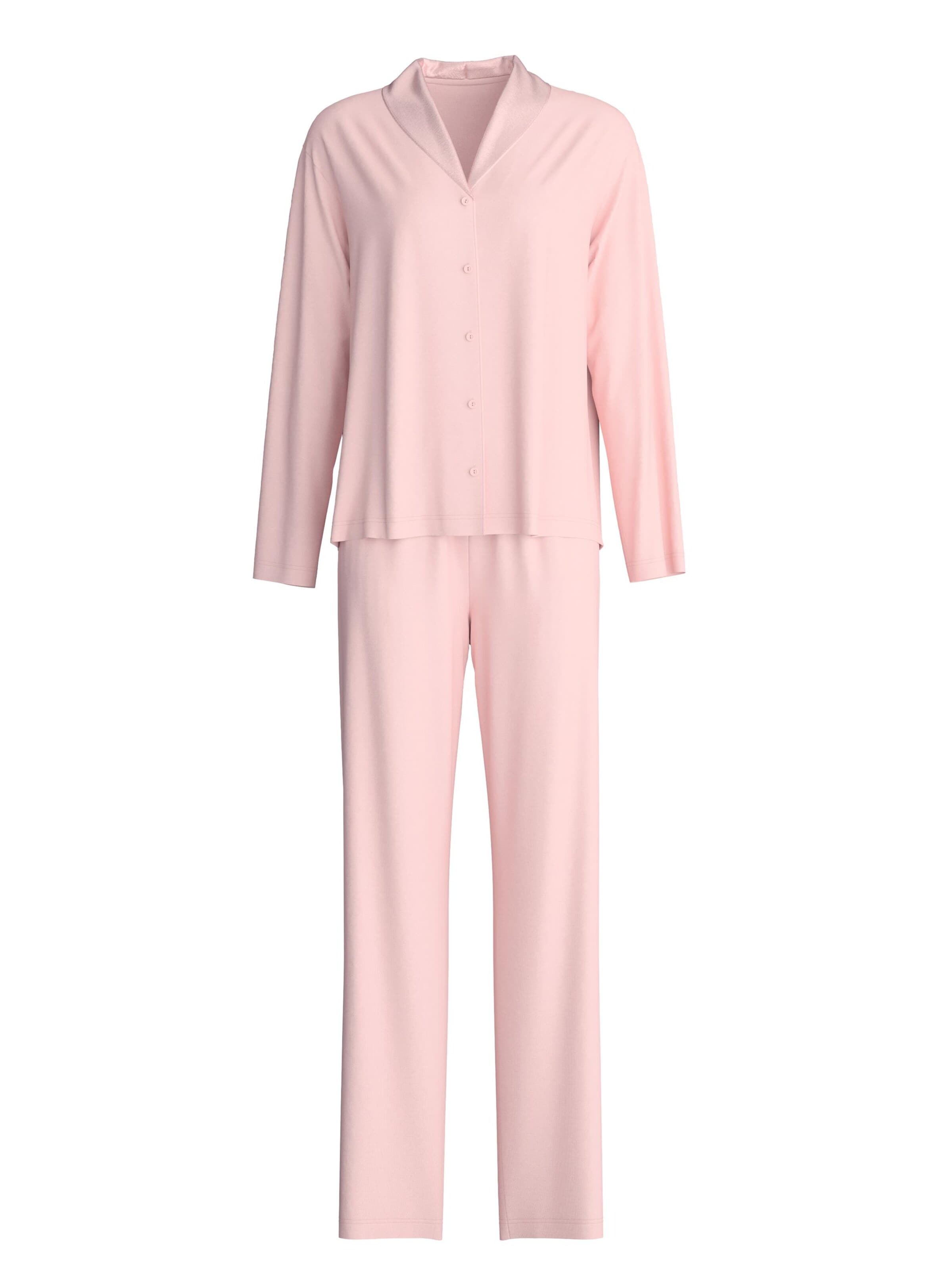 CALIDA Pajama 'Balancing Dreams' in Pink: front