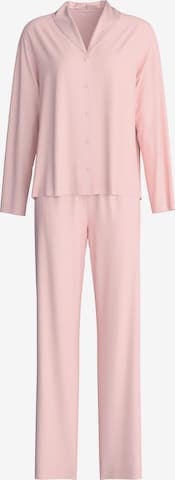 CALIDA Pajama 'Balancing Dreams' in Pink: front