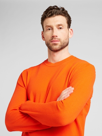 UNITED COLORS OF BENETTON Sweater in Orange