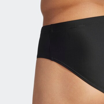 ADIDAS PERFORMANCE Athletic Swim Trunks in Black