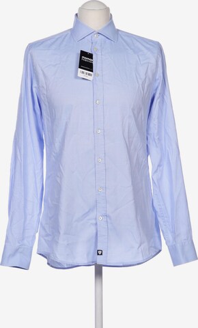 STRELLSON Button Up Shirt in M in Blue: front