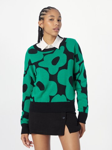 Iriedaily Пуловер 'Tilda' в зелено: отпред