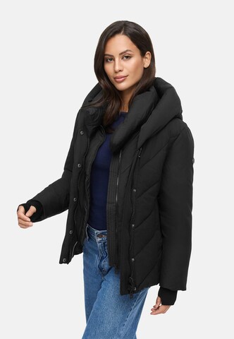 Veste d’hiver MARIKOO en noir : devant