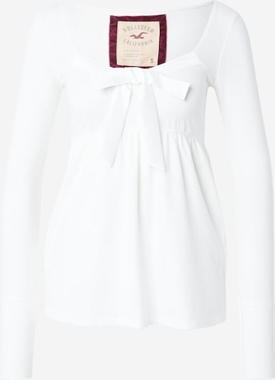 Marškinėliai iš HOLLISTER, spalva – balta, Prekių apžvalga