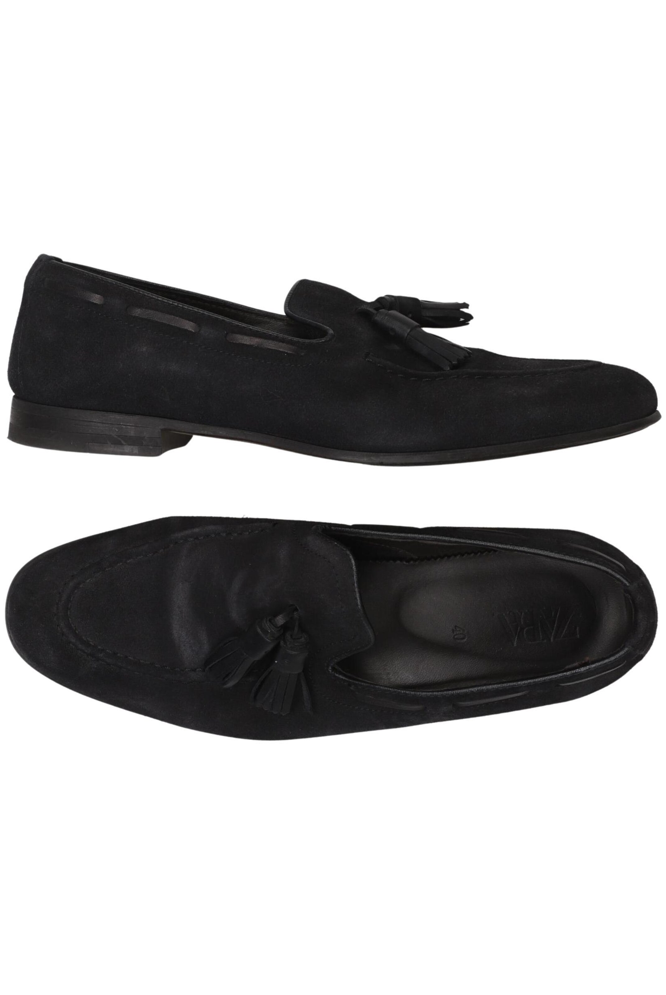 ZARA Halbschuh 40 in Schwarz: Vorderseite