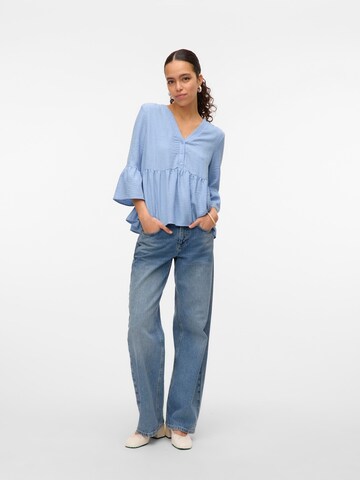 Chemisier 'VMMelony' VERO MODA en bleu