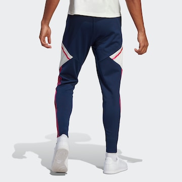 ADIDAS SPORTSWEAR Tapered Workout Pants 'Arsenal Condivo 22 ' in Blue
