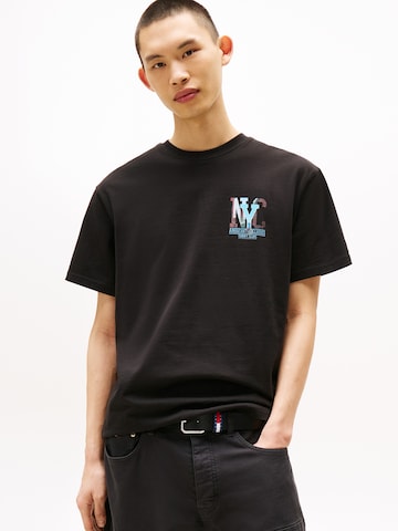 Tommy Jeans Bluser & t-shirts i sort: forside