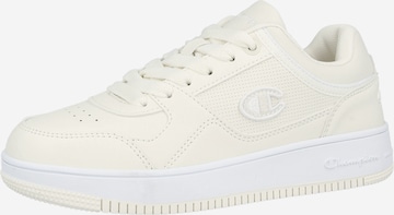 Champion Authentic Athletic Apparel Сникърси 'REBOUND LOW B GS' в жълто: отпред