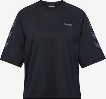 T-shirt fonctionnel 'KEEPER CHEVRON' Hummel en noir : devant