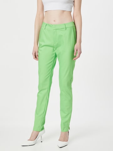 MOS MOSH Slimfit Spodnie w kolorze zielony: przód