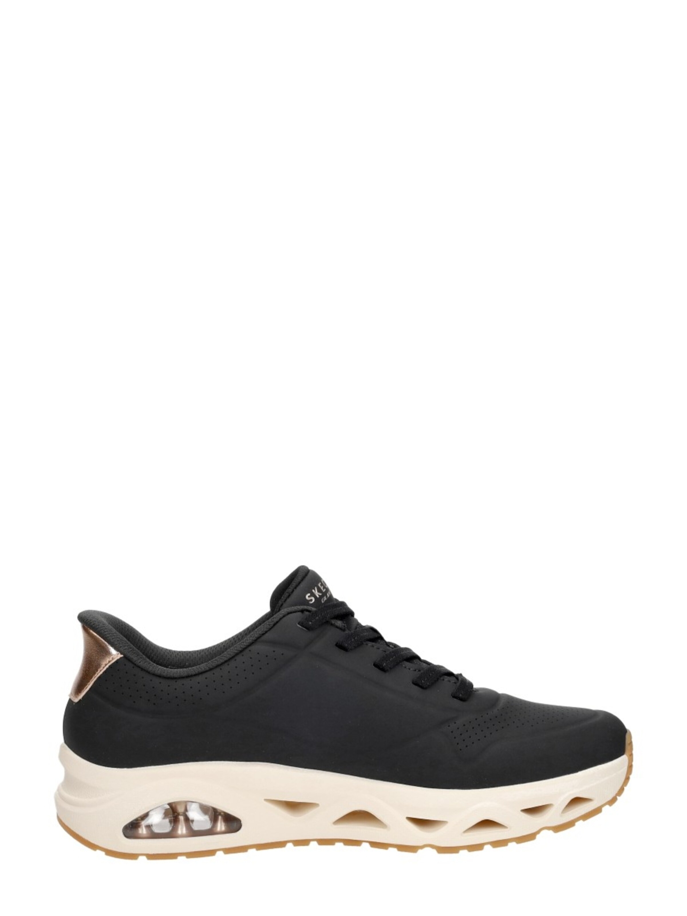 SKECHERS Sneakers laag 'Slip-Ins: Uno Glide Step - Glide On Air' in Zwart