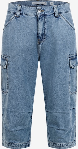 INDICODE JEANS Cargojeans 'Nicolas' in Blauw: voorkant