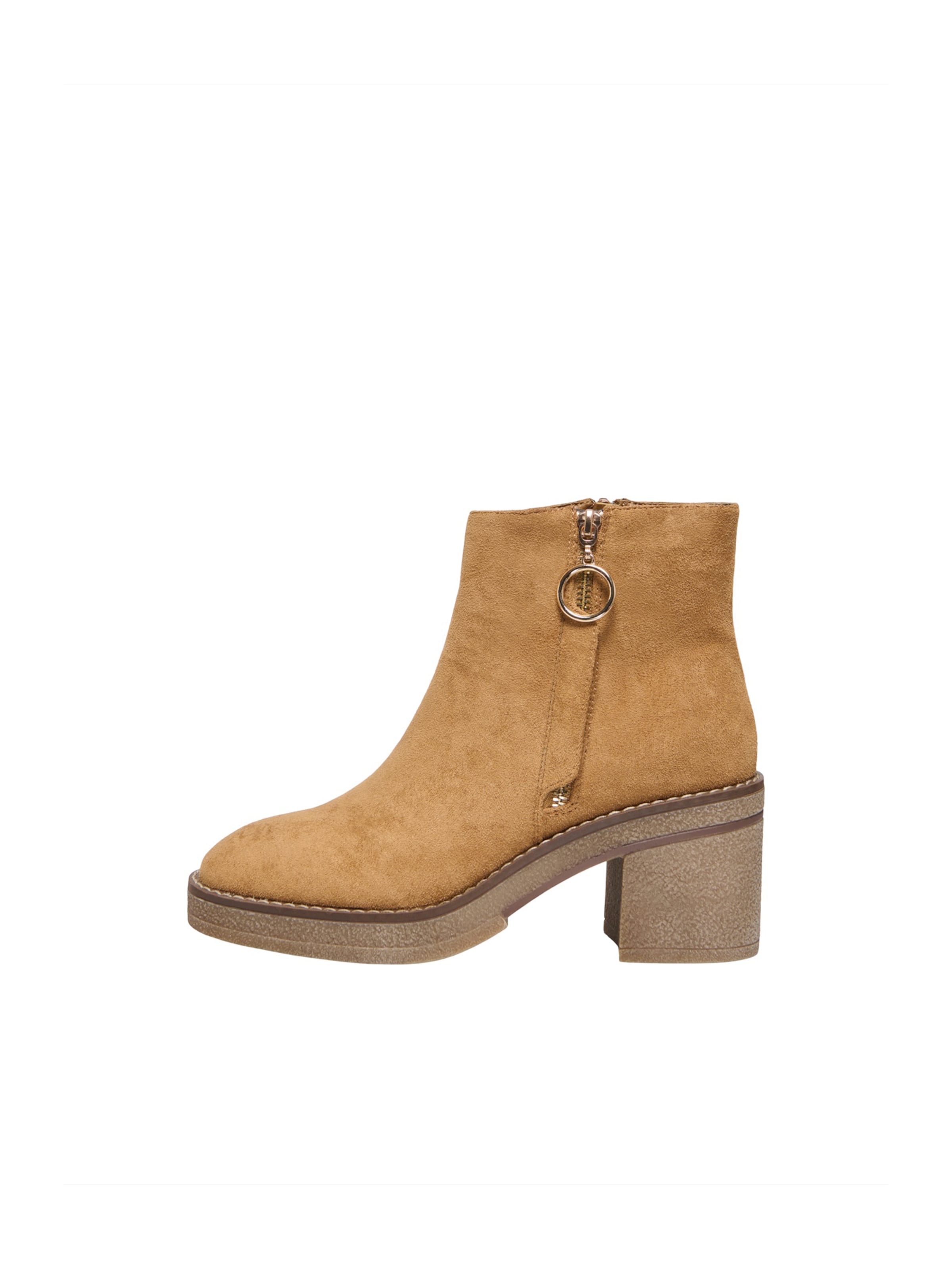 ONLY Боти до глезена 'BABETTE' в бежово: отпред