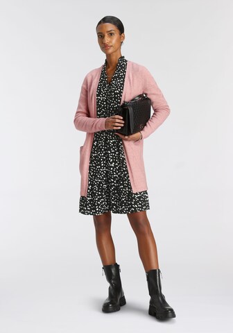 Tamaris Knit Cardigan in Pink