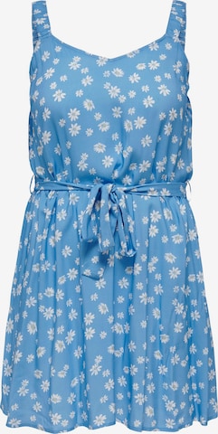 ONLY Carmakoma Zomerjurk in Blauw: voorkant