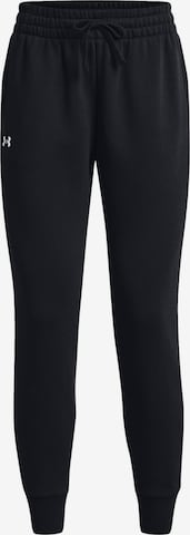 UNDER ARMOUR Sports trousers 'Rival' in Black: front