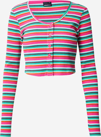 Gina Tricot Strickjacke 'Paula' in Mischfarben: predná strana