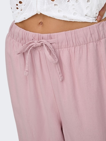 ONLY Loosefit Broek 'ONLGoa' in Roze