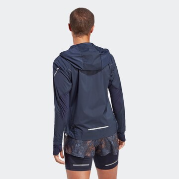 ADIDAS PERFORMANCE Athletic Jacket 'Fast ' in Blue