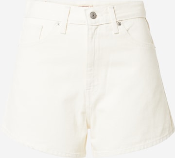 LEVI'S ® Jeans 'High Waisted Mom' in Wit: voorkant