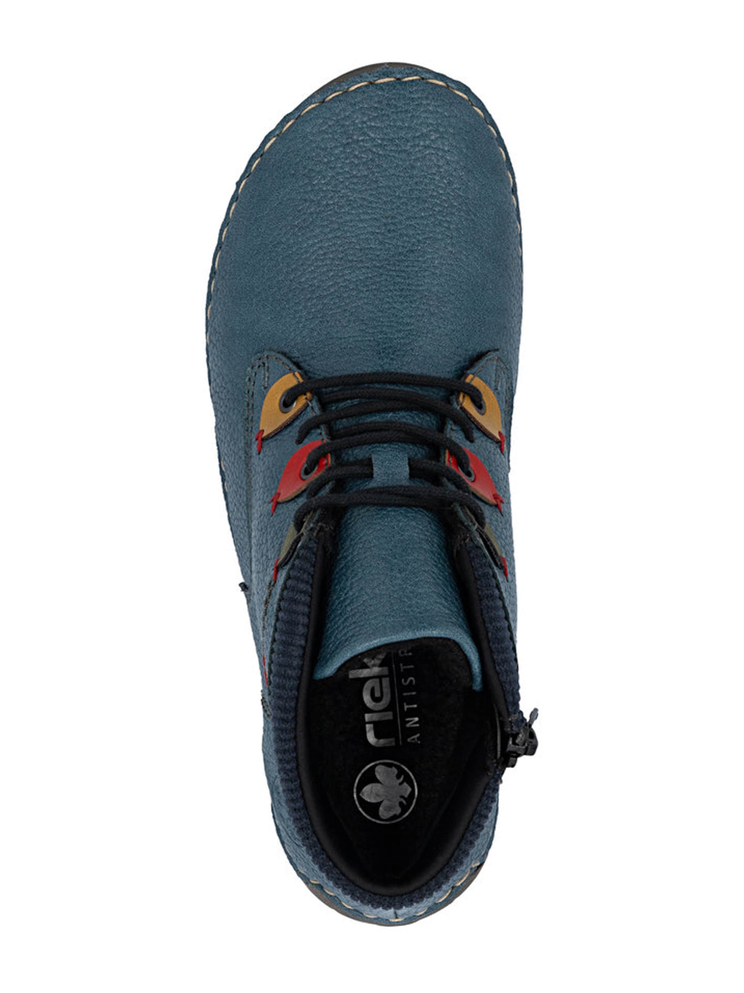 Rieker Ботинки на шнуровке в Синий