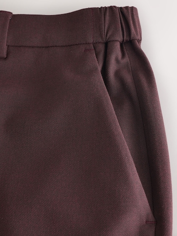Next Regular Pleated Pants in Red