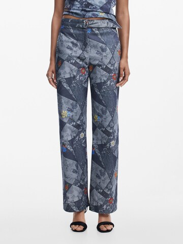 Loosefit Pantalon Desigual en bleu : devant
