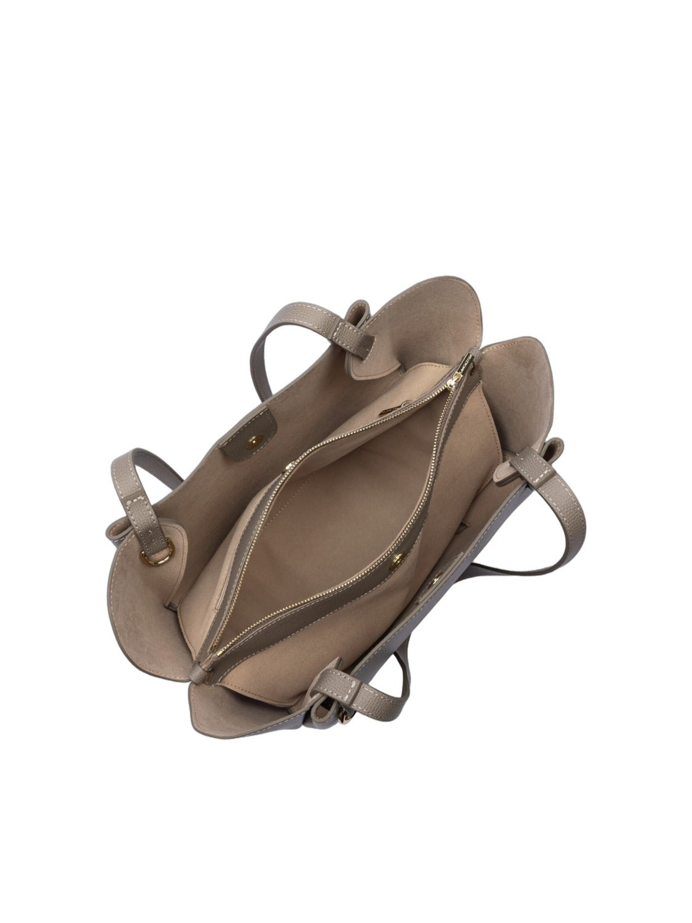 LANCASTER Paris - Shopper 'Lancaster Sac cabas épaule Avec Pression Sierra Haus Galet' em cinzento