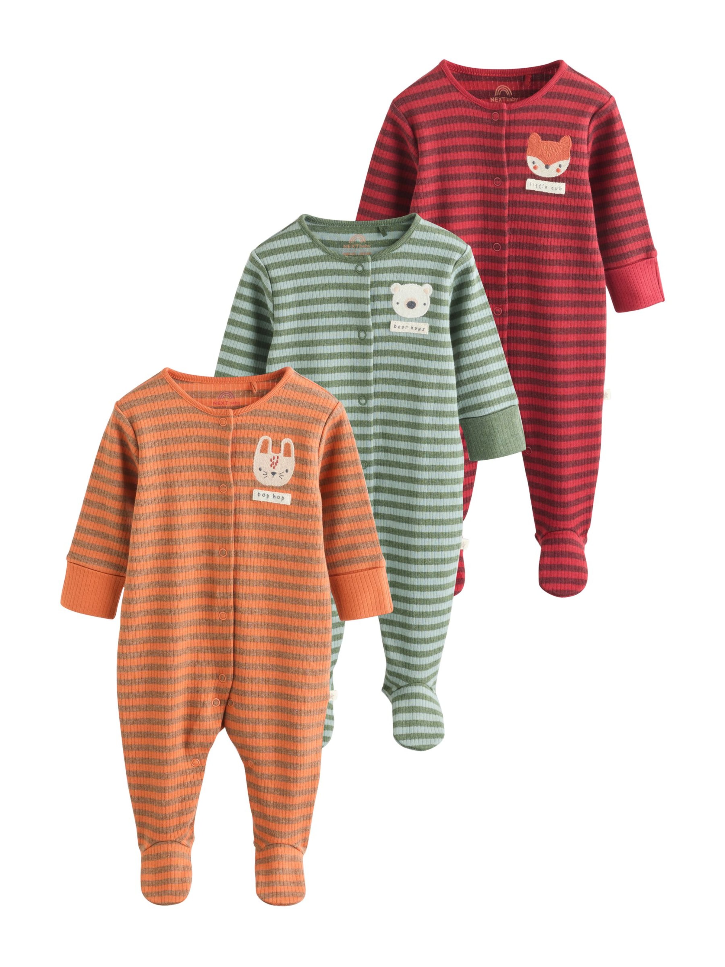 NextPidžama set - zelena boja: prednji dio