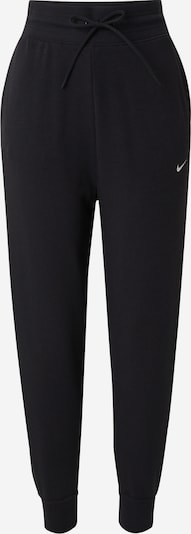 Pantaloni sport 'One' NIKE pe negru / alb, Vizualizare produs