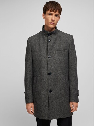 HECHTER PARIS Between-Seasons Coat in Grey: front