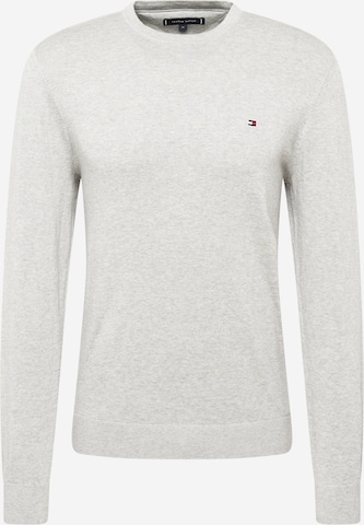 Pull-over TOMMY HILFIGER en gris : devant